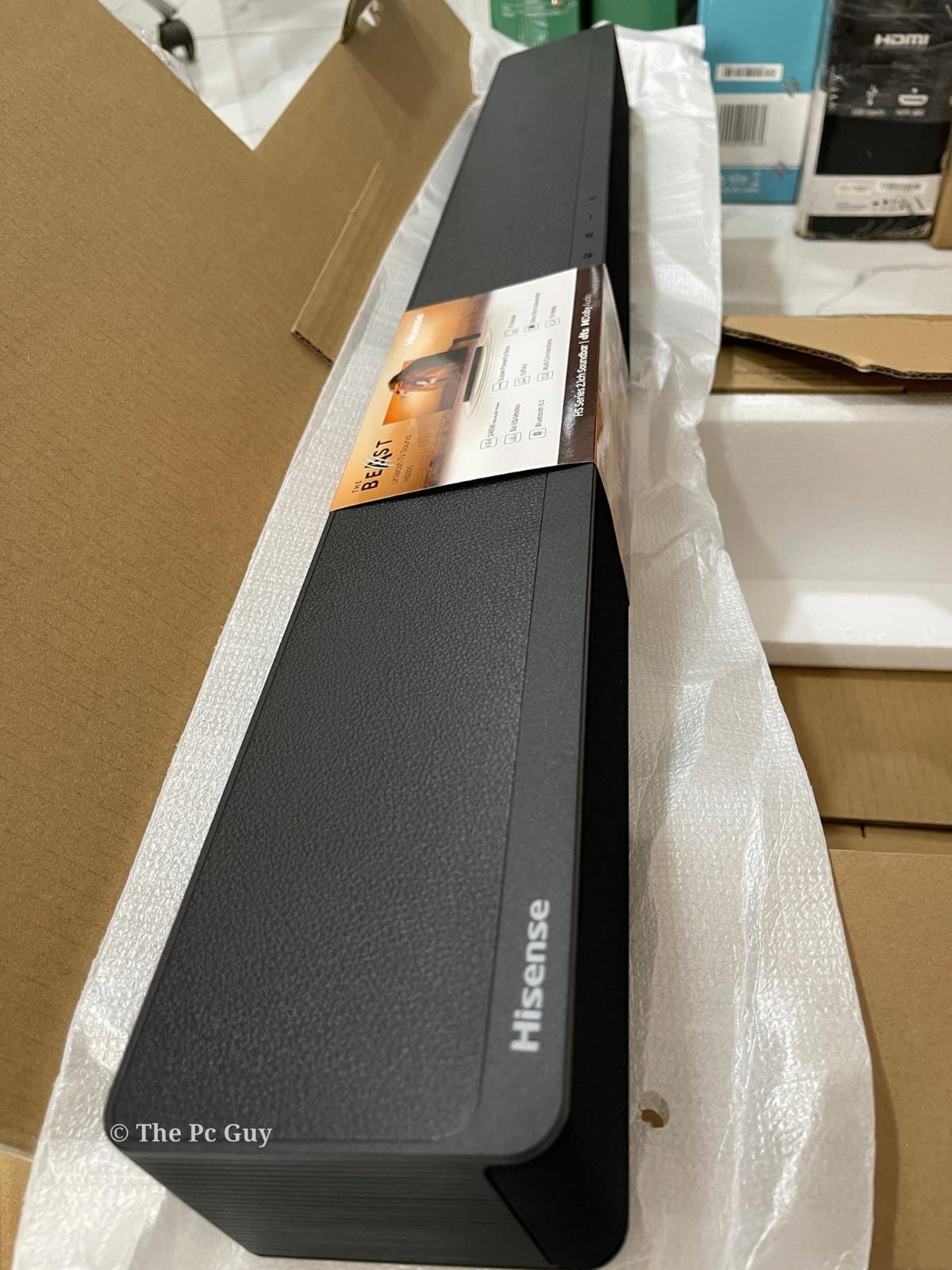 Hisense HS2100,Deep Bass-240W Dolby Digital Audio Home Cinema Soundbar. Deep BASS Sound System with subwoofer POWERFUL 240W SURROUND SOUND ⚡ PREMIUM QUALITY | QUICK DISPATCH ⚡(2YRS WARRANTY)