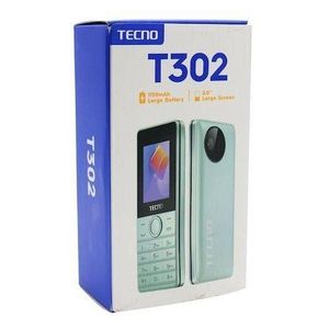 TECNO KABAMBE.Tecno T302 Dual SIM Feature Phone: Ultra-Slim Portable Mobile with Long-Lasting 1150mAh Battery, Large 2.0-Inch Display,. Kabambe