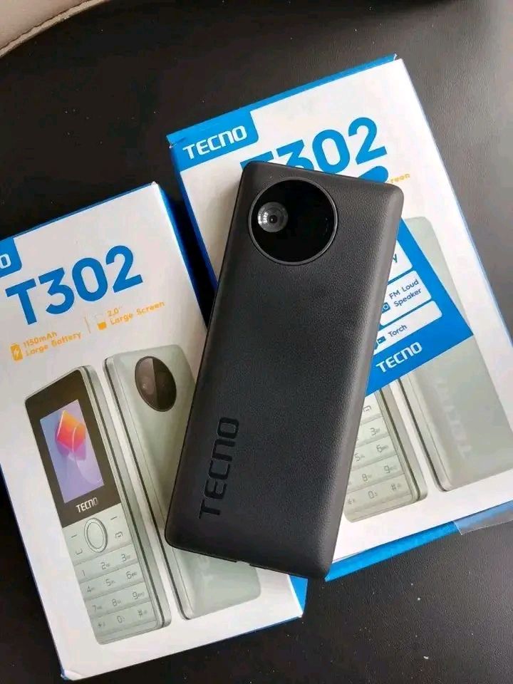 TECNO KABAMBE.Tecno T302 Dual SIM Feature Phone: Ultra-Slim Portable Mobile with Long-Lasting 1150mAh Battery, Large 2.0-Inch Display,. Kabambe