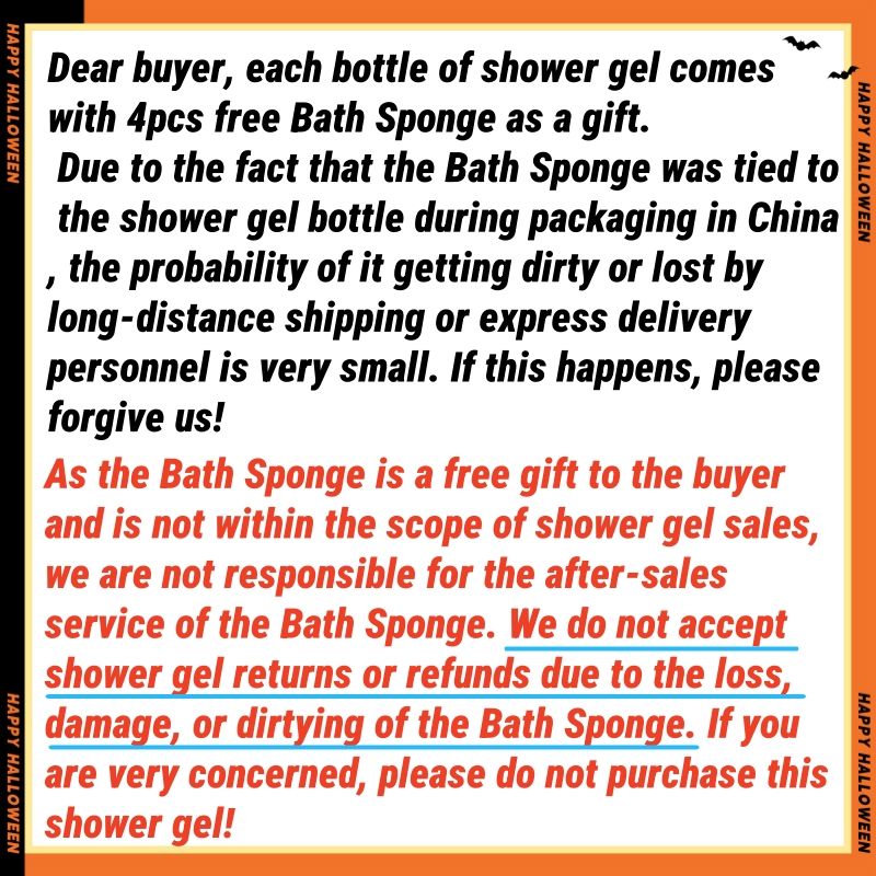 (1pc body wash +4 free bath sponges as a gift)SADOER 500ml OCEAN COOL Men's Body Wash Amino Acid Clean gently Nourishing skin Moisturizing Fragrance Shower Gel remove dirt Remove mites