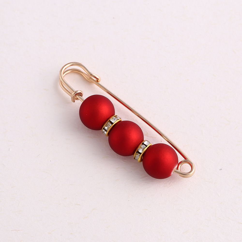 5PCS Multi-purpose Multi-function Imitating Pearl Pin Jewelry, Waist Reduction,pearl Brooch Fixed Girth,decorating Various Clothes/trousers/shirt/dress/sweater/shawl/pant