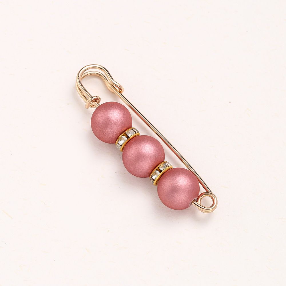 5PCS Multi-purpose Multi-function Imitating Pearl Pin Jewelry, Waist Reduction,pearl Brooch Fixed Girth,decorating Various Clothes/trousers/shirt/dress/sweater/shawl/pant