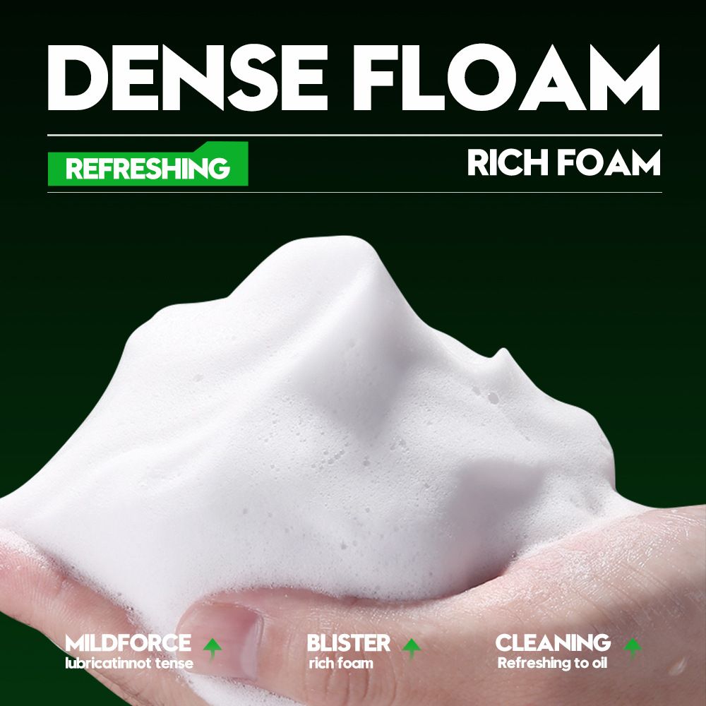 Refreshing Men's Facial Cleanser Men's Face Wash Men's Facial Foam Oil Control Acne/Fight Pimples Deep Cleansing Pore Minimizing Refreshing Exfoliating For Oily Skin Deep Pore Removes Dirt