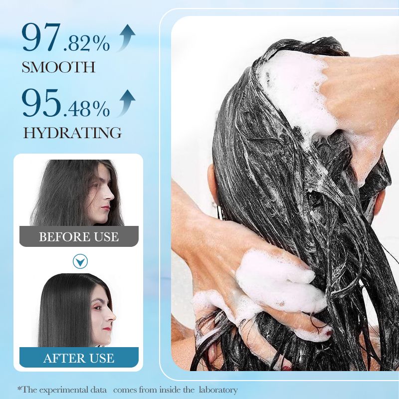 SADOER Natural Aloe Vera Shampoo Anti-Dandruff Shampoo Disposable Hair Repair Shampoo Sachet Aloe Extract Keratin Vitamin E Moisturizing Nourishing Dry Hair Oily Scalp Frizzy Hair Budget-Friendly