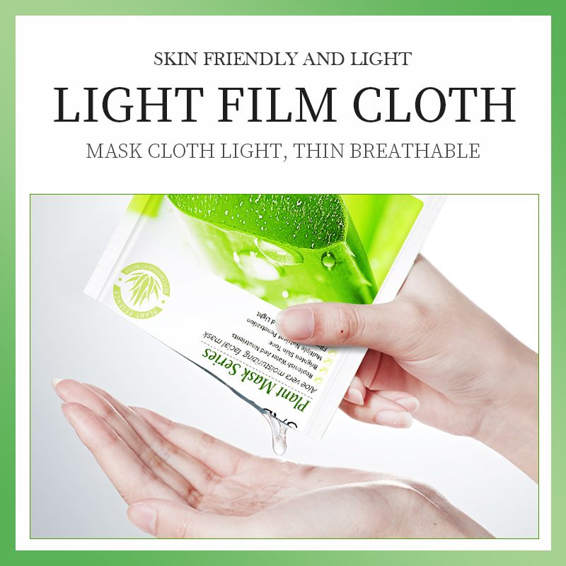 SADOER aloe vera face mask -sadoer skin care set natural plants - moisturize hydrating brightening whitening acne treatment | firming anti-wrinkle deeply nourish smooth anti-dark repair skin