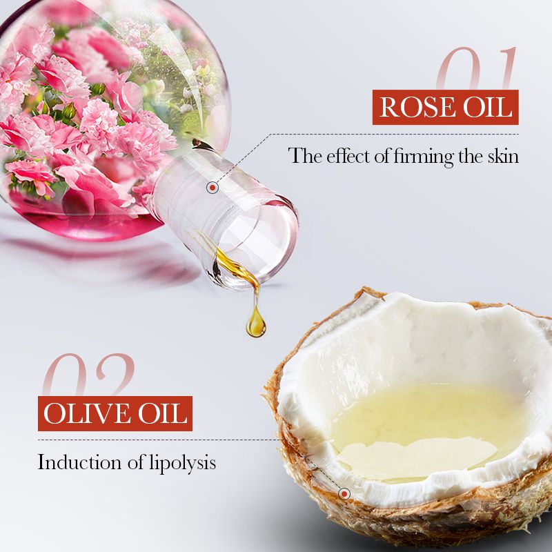 SADOER Natural Herbal Extract Slimming Oil Slim Serum Oil Weight Loss Oil Body Slimming Fat Burning Anti-Cellulite Caffeine Natural Ingredient Tighten Skin Firm Skin Reduce Fat Burn Fat Shape Body