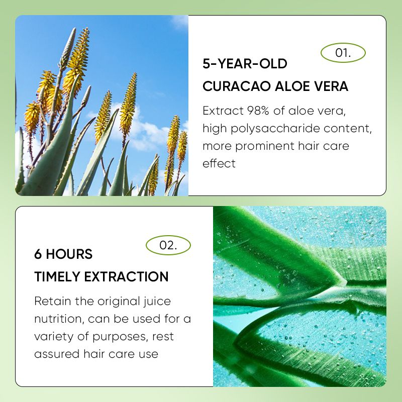 SADOER Nature Aloe Vera Hair Mask Hair Growth Conditioner Intensive Repair Hair Care Smoothing Strengthening Damage Repair Detangling Softening For Damaged Hair Hydrating Nourishing Repairing