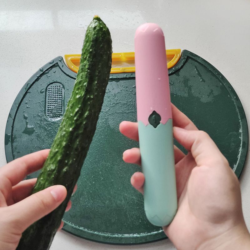 2-in-1 Fruit Knife Peeler Paring Knife Kitchen Knife Vegetable Peeler Multi-purpose Knife Stainless Steel Double Blade Knife Ergonomic Handle Non-Slip Grip