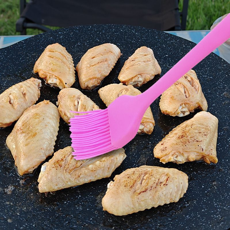 Food-Grade Silicone Basting Brush Heat-Resistant Kitchen Basting Brush Pastry Brush Grill Brush Cooking Brush Oil Pastry cake baking cooking kitchen tool