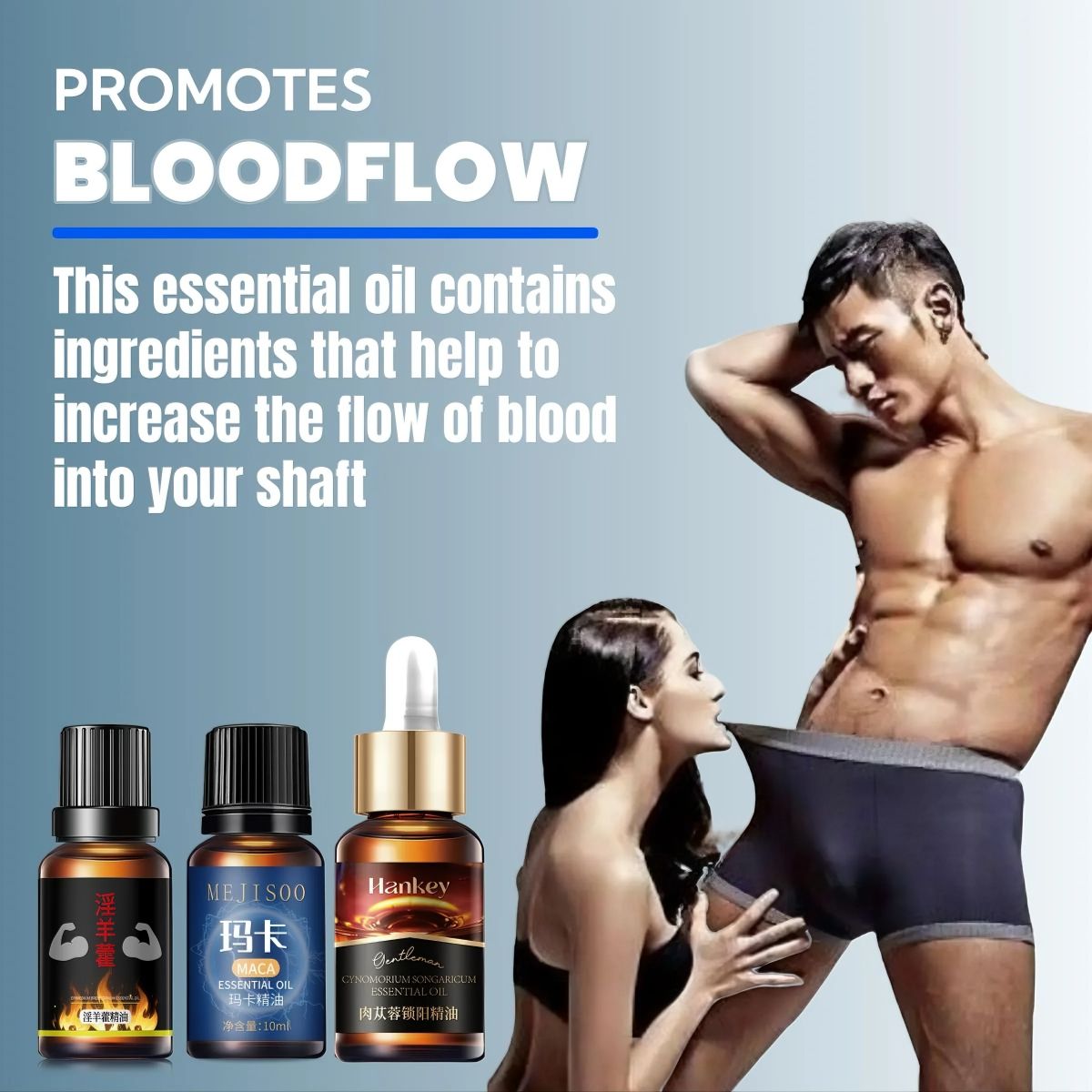 3pcs Men Health Massage Oil Man Cock Massage Enlargement Penis Thickening Dick Larger Phallus Thicker Longer Growth Stronger Men's Genital Enhancement