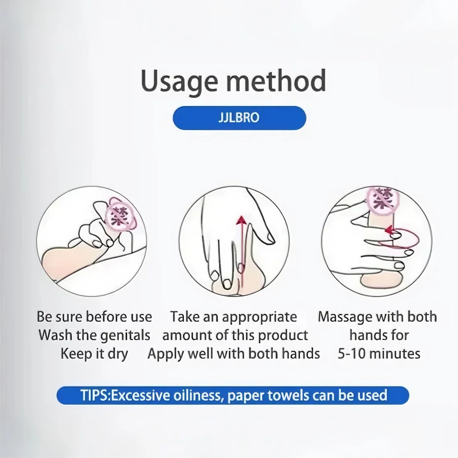 3pcs Men Health Massage Oil Man Cock Massage Enlargement Penis Thickening Dick Larger Phallus Thicker Longer Growth Stronger Men's Genital Enhancement