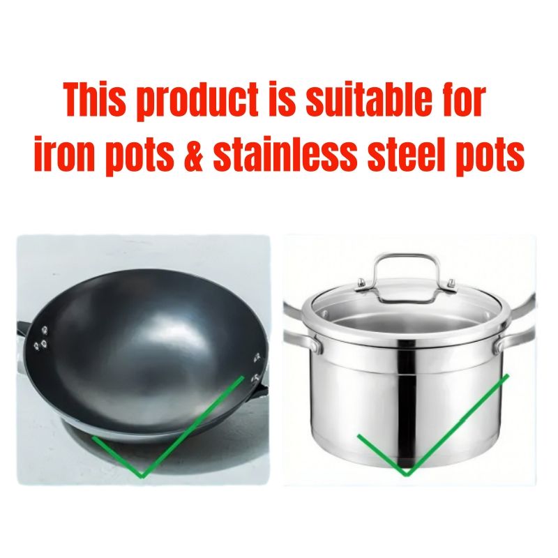 Pot Pan Cleaner Bar Stainless Steel Cleaner Bar Kitchen Rust Eraser Decontamination Magic Bar Stainless Steel Scrubber Rust Removal Removes Burnt Food Heavy Duty Cleaning Non-Scratch Degreasing