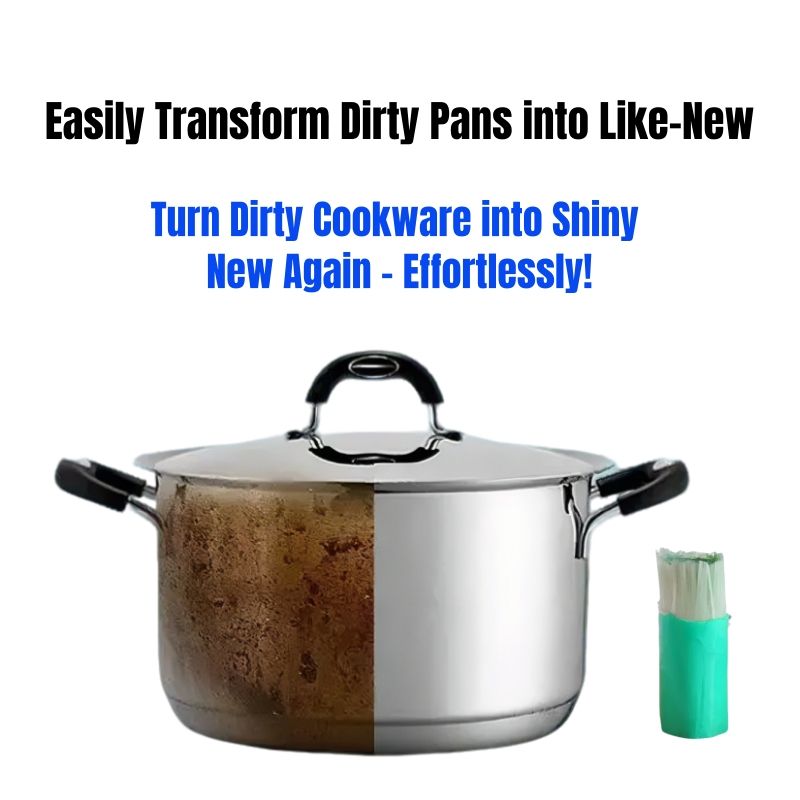 Pot Pan Cleaner Bar Stainless Steel Cleaner Bar Kitchen Rust Eraser Decontamination Magic Bar Stainless Steel Scrubber Rust Removal Removes Burnt Food Heavy Duty Cleaning Non-Scratch Degreasing