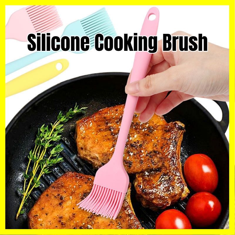 Food-Grade Silicone Basting Brush Heat-Resistant Kitchen Basting Brush Pastry Brush Grill Brush Cooking Brush Oil Pastry cake baking cooking kitchen tool