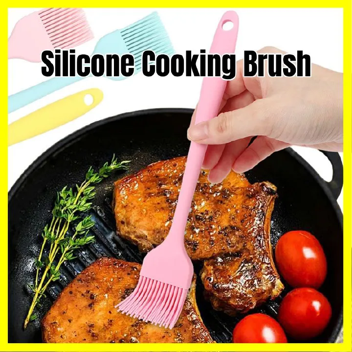 Food-Grade Silicone Basting Brush Heat-Resistant Kitchen Basting Brush Pastry Brush Grill Brush Cooking Brush Oil Pastry cake baking cooking kitchen tool