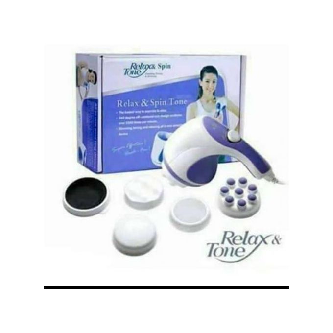 Relax & Spin Tone Tone Full Body Body Massager/ Massage Therapy Machine