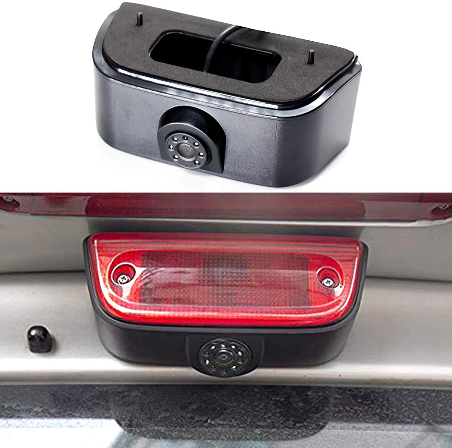 High Definition Night Vision Rear View Back Up Camera For Nissan NV200 Customizable Adjustable Car Rear Brake Light
