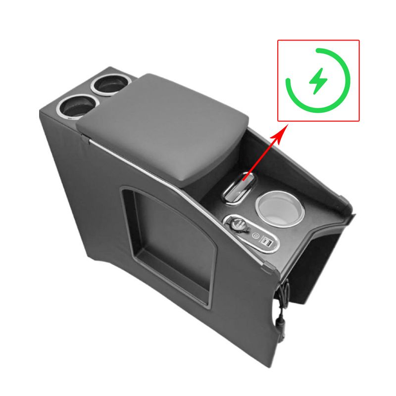 Nissan NV200 Armrest Box Car Handrest Storage Box  With Wireless Charging Function Suitable Right Hand Drive