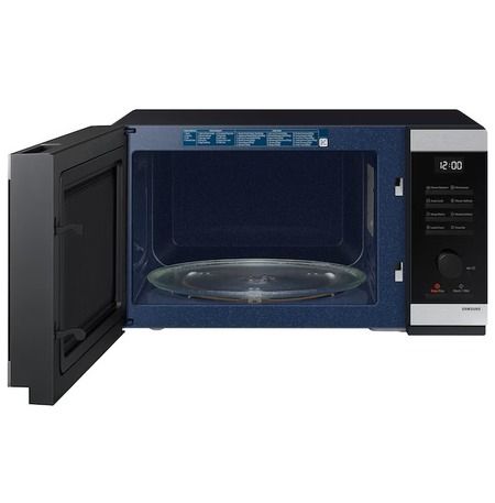 SAMSUNG SOLO MICROWAVE OVEN 32 LTRS, 1000 WATTS, MS32DG4504AT, 7 POWEL LEVELS, 1000 WATTS OUTPUT, CERAMIC ENAMEL CAVITY, RECESSED HANDLE, DEODORIZATION, POWER DEFROST, CHILD LOCK, STAINLESS STEEL