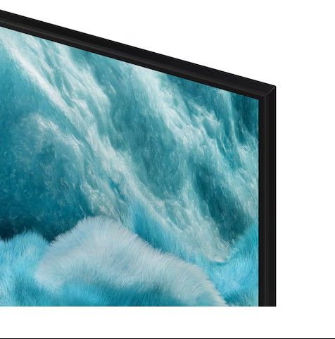 SAMSUNG 55” Q LED TV: QA55Q7FAAU, 3,840 x 2,160 4K UHD RESOLUTION, 50Hz MOTION REFRESH RATE, Q4 AI PROCESSOR, QUANTUM HDR, HDR 10+ SUPPORT, 4K AI UPSCALING, SUPREME UHD DIMMING, SLIM LOOK DESIGN