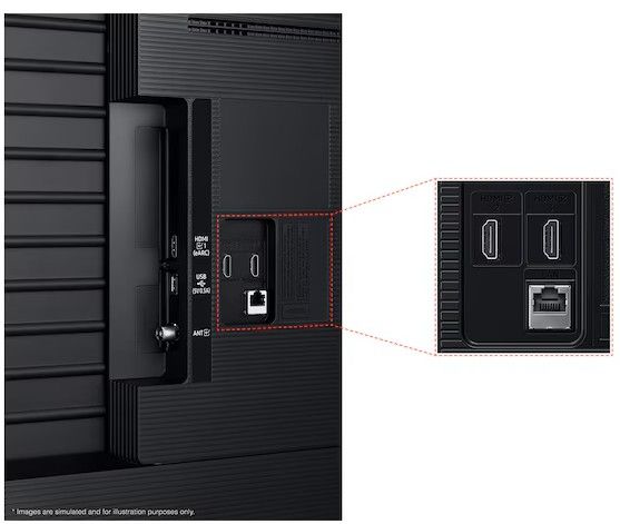 SAMSUNG 43” LED TV: UA43F6000FU, DVB-T2 Digital Tuner Ready, 1920 x 1080 FHD Resolution, 50Hz Motion Refresh Rate, Mega Contrast & HDR (High Dynamic range), WIFI, 2 HDMI, 1 USB, 1 x Ethernet (LAN)