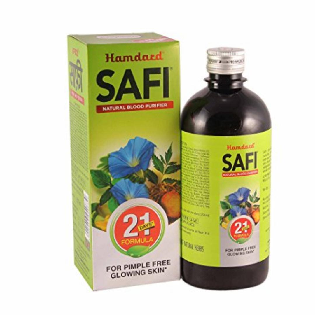 SAFI Syrup.internsl detox formula for glowing skin 100ml, 200ml & 500ml.