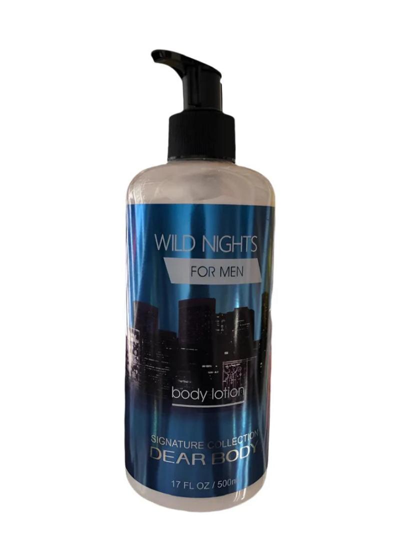 Wild Nights dear body men’s Body Lotion – Intense Hydration & Masculine Scent