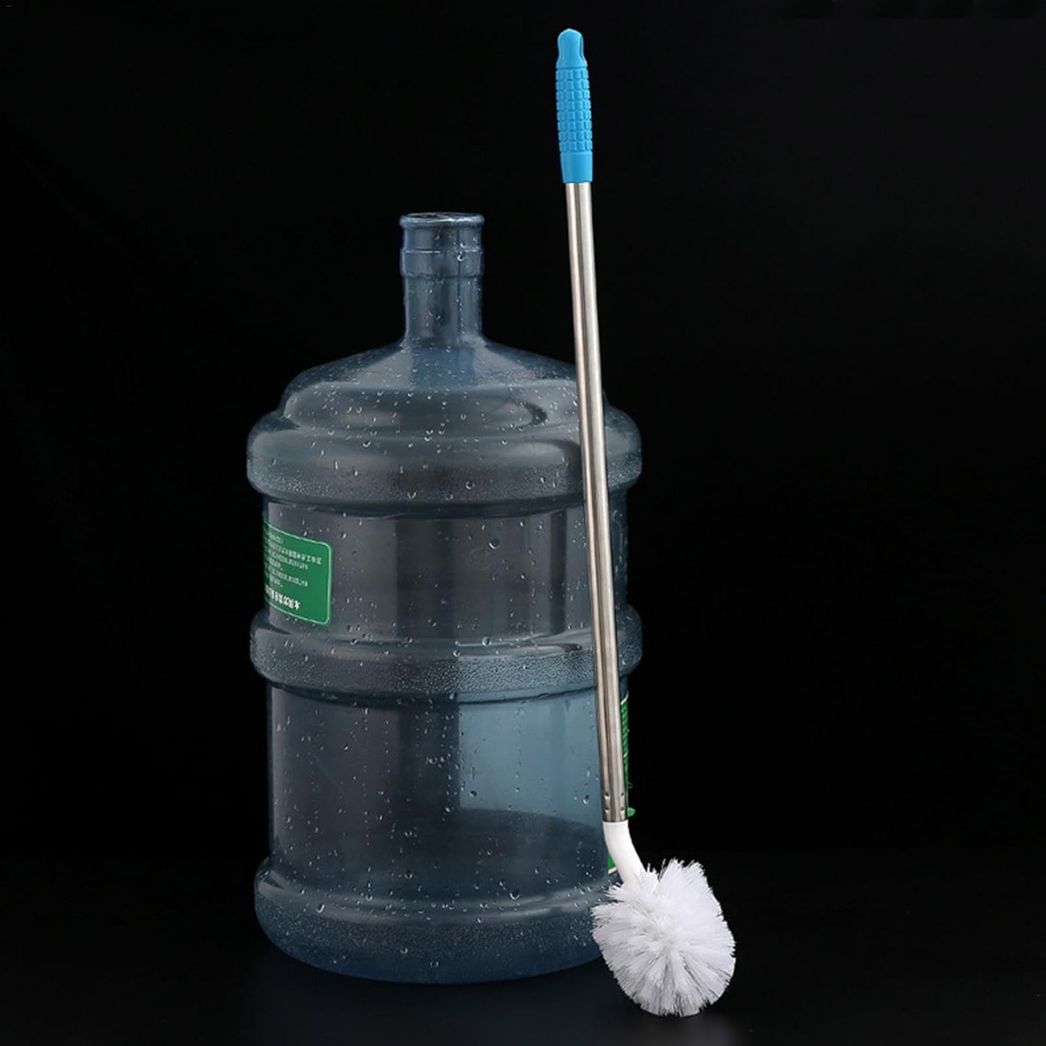 24in Bucket Brush For Cleaning  Gallon Bottle Cleaning Brush | L-shaped Cleaning Long Handle Brush | Long Carboy Brush With Light Non Slip Handle | Water Bucket Brush For Water Bottles