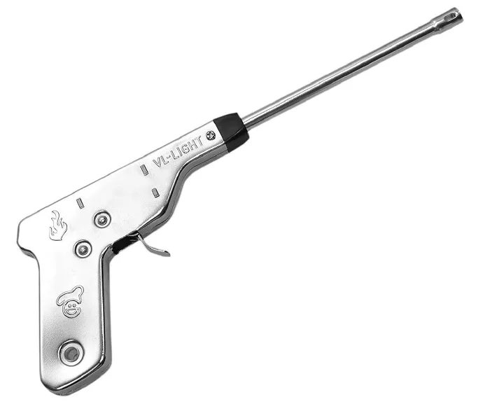 Metal Impulse Igniter Spark Gas Lighter, Long Lasting, Rust Proof, Unbreakable, Restaurants & Kitchen Use with Cardboard Package