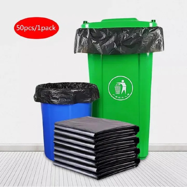 Large Size 50pcs Disposable Garbage/Trash bags Large 76×91cm/30x 36"(WxH)