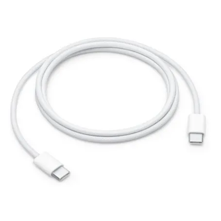 High-Speed USB C Power Adapter Cable - 1m, 60W Type C Charger Cable for Phone 15 14 13 12 Promax, 60W USB-C Charge Cable Apple USB-C / USB-C Cable in Braided Nylon 60W - 1M