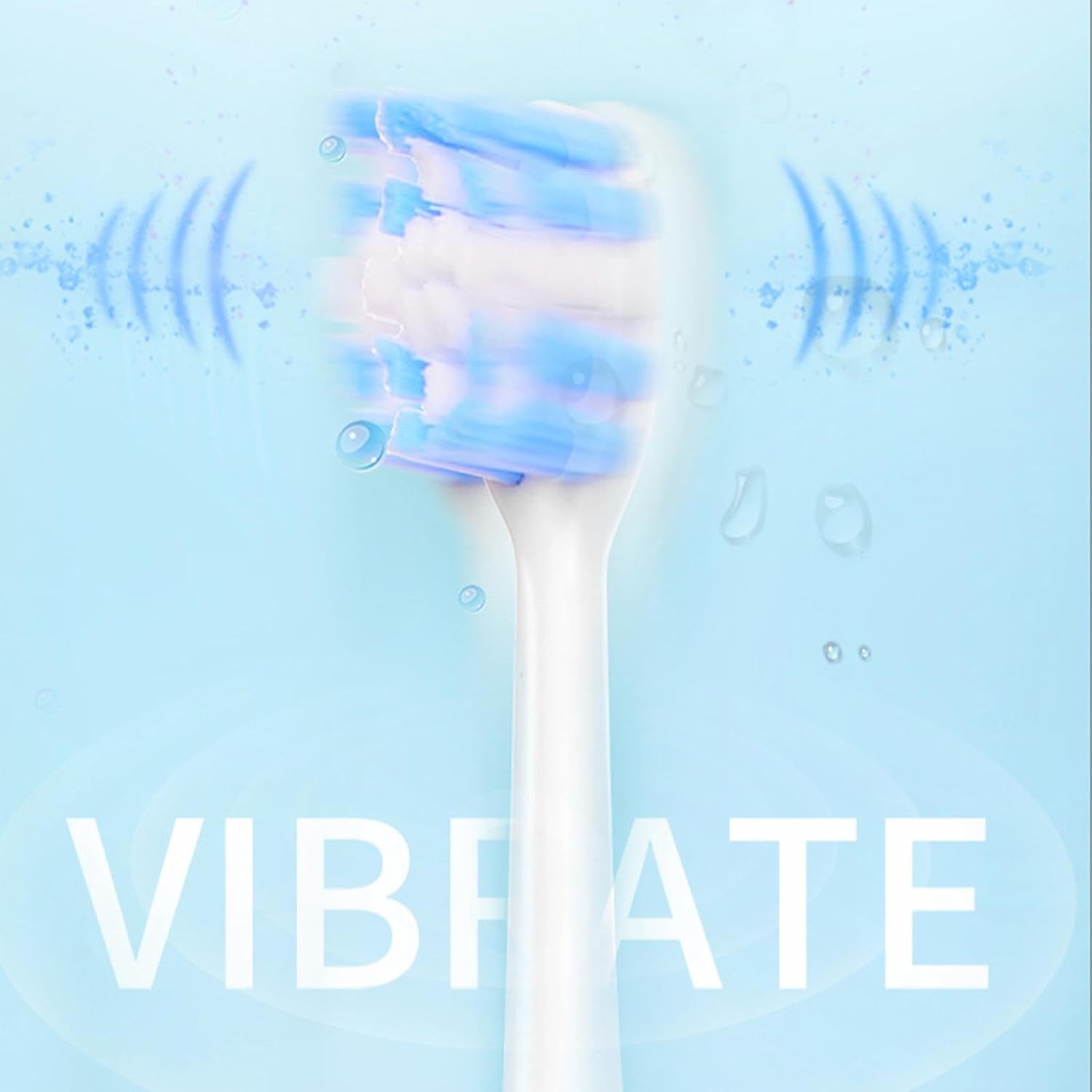 Rechargeable Toothbrushes with Case, Rechargeable Electric Toothbrush | Electric Toothbrush for Adults - Rechargeable, Lasts 180 Days, Deep Cleaning, with 3 Brush heads