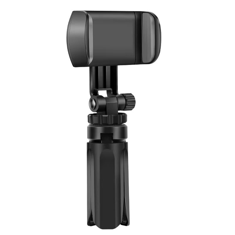 Adjustable Phone Tripod Stand Portable Foldable Desktop Holder 360 Rotatable Selfie Stick Live Streaming Stabilizer Compact