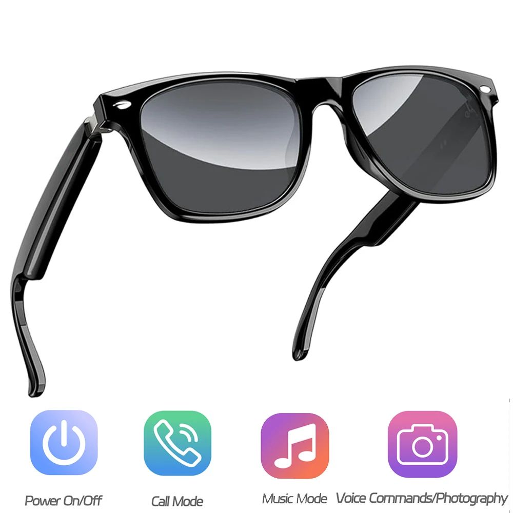 Smart Glasses Bluetooth Call Smart Sunglasses Outdoor Travel Runing Fishing Cycling Smart Sunglasses for Men Women