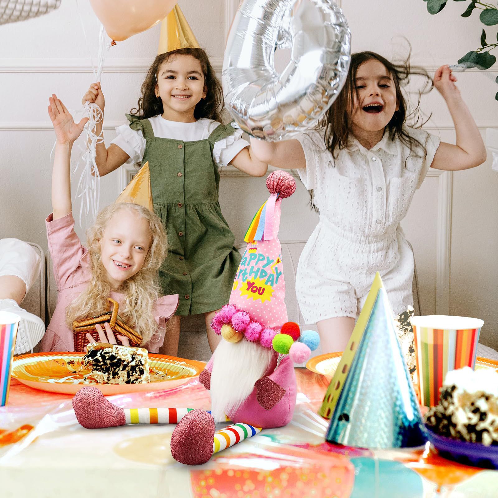 New product birthday faceless doll Rudolf cute elf hanging leg sitting posture figurine decoration window decoration