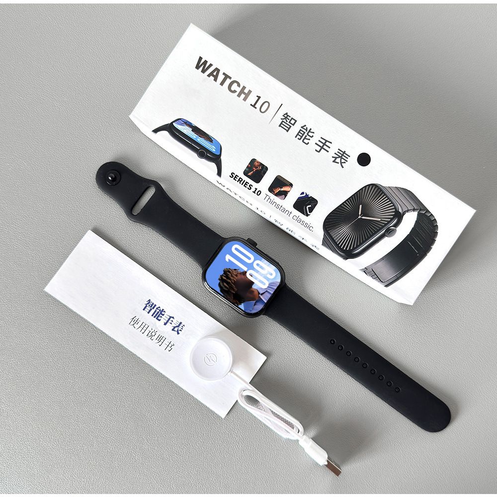 S10 Smart Watch Bluetooth Call Exercise Test Heart Rate and Blood Pressure Play Games Multi-dial Smart Watch