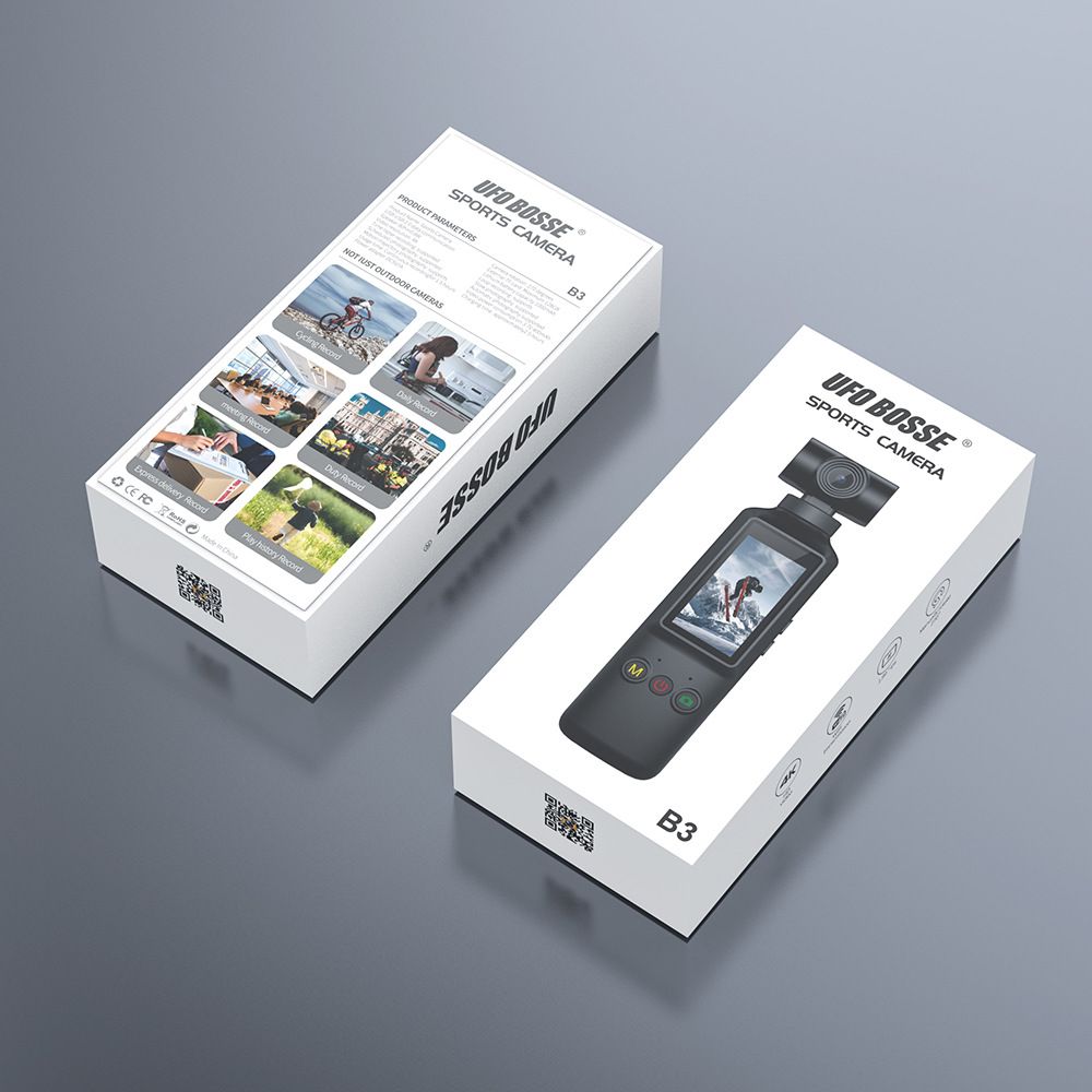 2025 Hot-selling 4k sports waterproof camera wholesale sports VR camera real-time 270-degree WiFi pocket camera