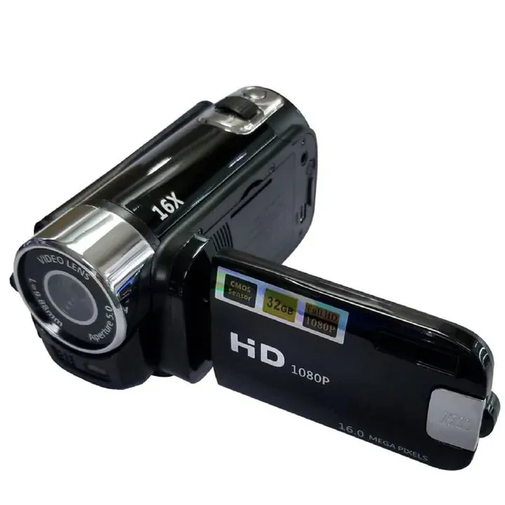 Harambee Digital Video Camera 1080P Full HD 16 Million Pixel DV Camcorder Digital Video Camera Screen 16X Night Shoot Zoom Digital Zoom