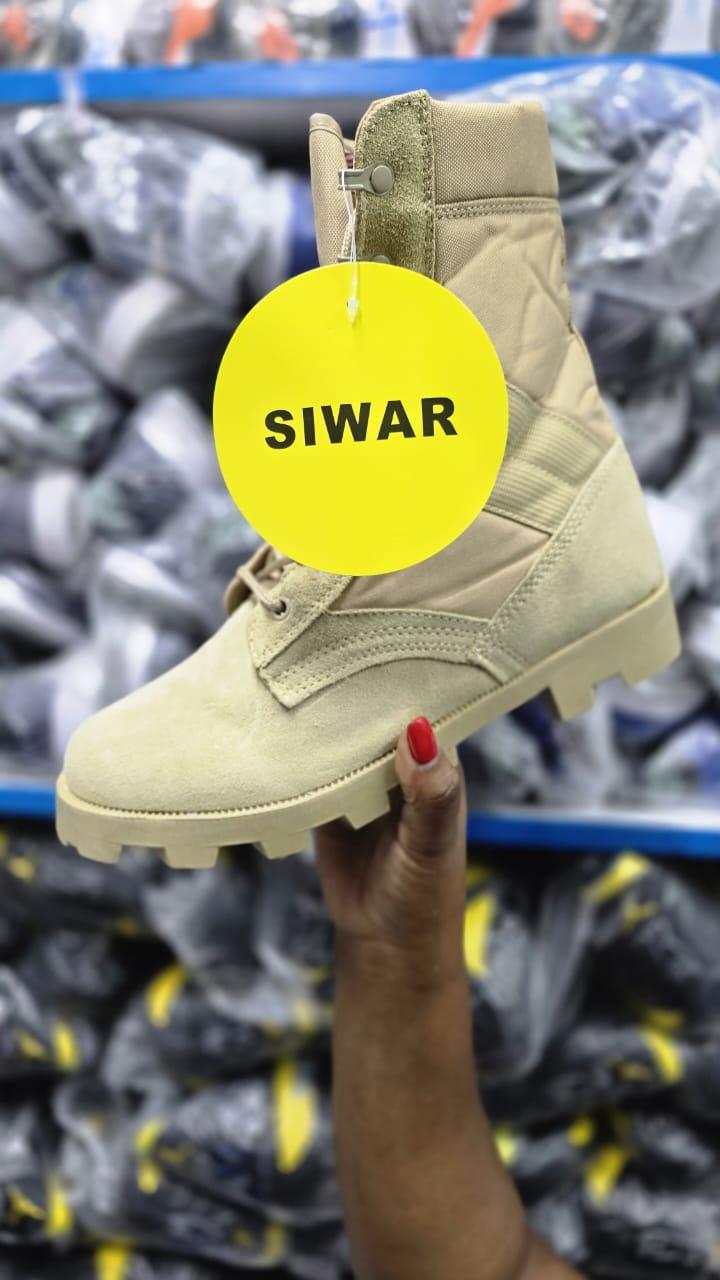 High-top, military/tactical boots