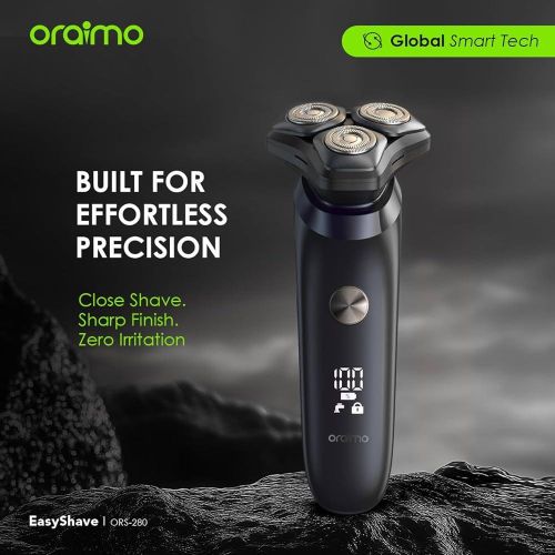 🎀Oraimo SMOOTHER//ORS-280..EASY SHAVE🤑IPX7 Waterproof for Wet & Dry Use – Shave comfortably in the shower or on dry skin; waterproof design supports easy rinsing and long-term durability.
Smart Disp