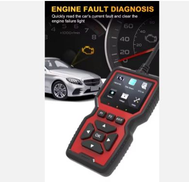 V519 OBD2 auto Diagnostic Scanner
The Diagnostic Scanner is a reliable and easy-to-use tool designed to help you identify and fix vehicle issues quickly. 
It scans and clears engine fault codes