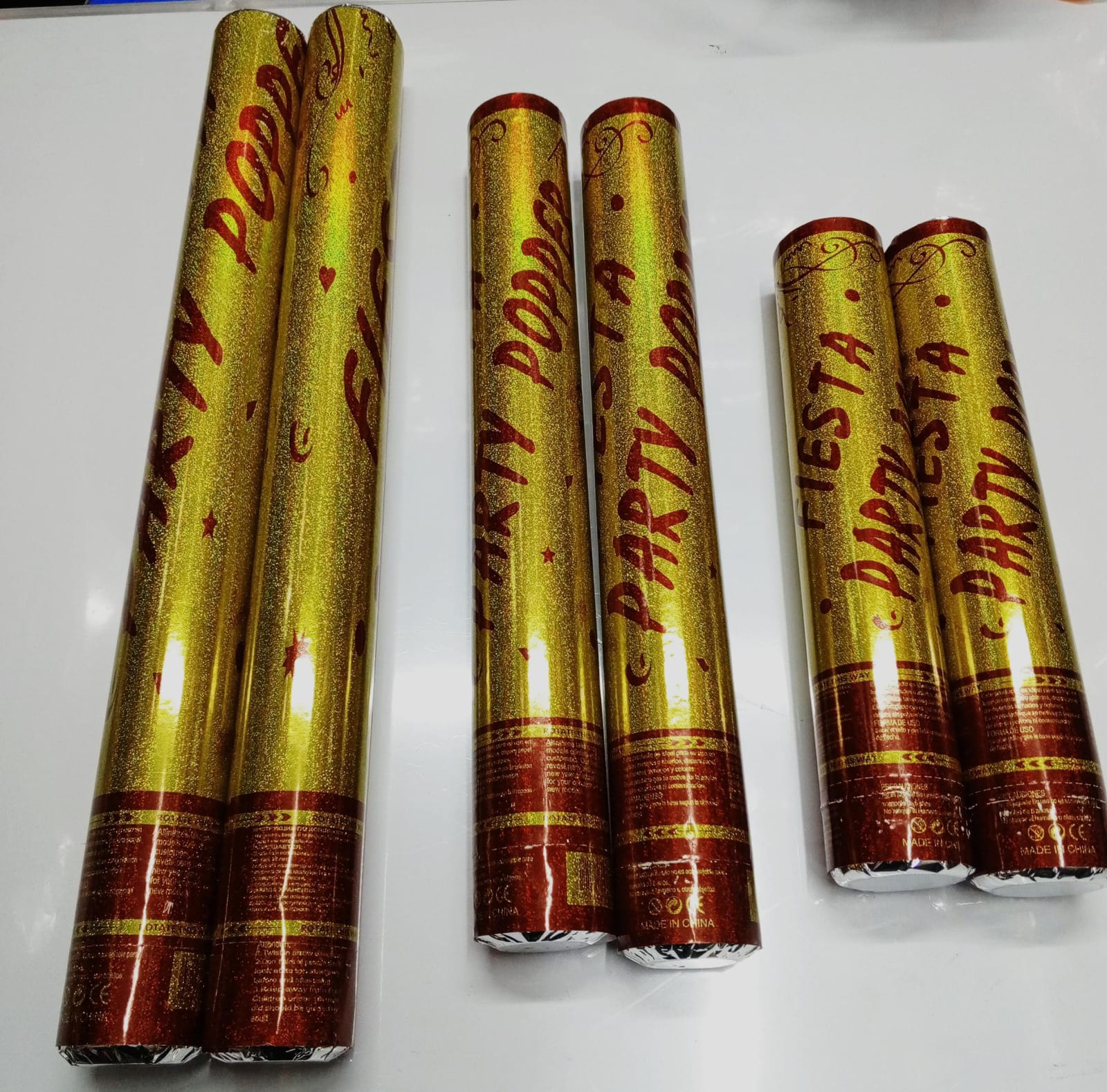 🔥 Party Poppers — POP the fun! 🎉Make every celebration go boom (the good kind)! Our Party Poppers add instant confetti joy to birthdays, weddings, graduations, product launches — anywhere you want.