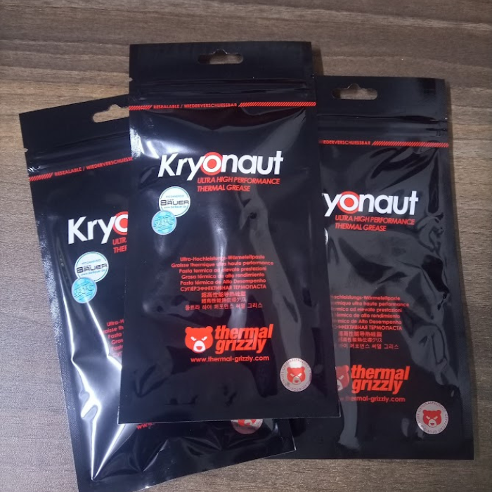 Thermal Grizzly Kryonaut Thermal Paste 1g | High Performance CPU GPU Thermal Compound | Premium Thermal Grease | Overclocking Thermal Paste | PC Building Essentials