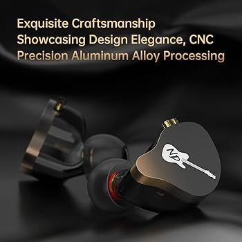 CCA CRN DD3 In-Ear Monitors (no mic) | Hybrid Driver IEMs | Hi-Fi Earphones | Detachable Cable | Professional Audio | Audiophile Earbuds | Studio Monitor Headphones