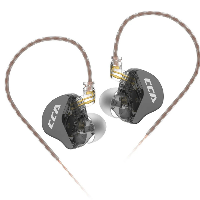 CCA CRA In-Ear Monitors (no mic) | Dynamic Driver IEMs | Hi-Fi Earphones | Detachable Cable | Professional Audio | Audiophile Earbuds | Studio Monitor Headphones