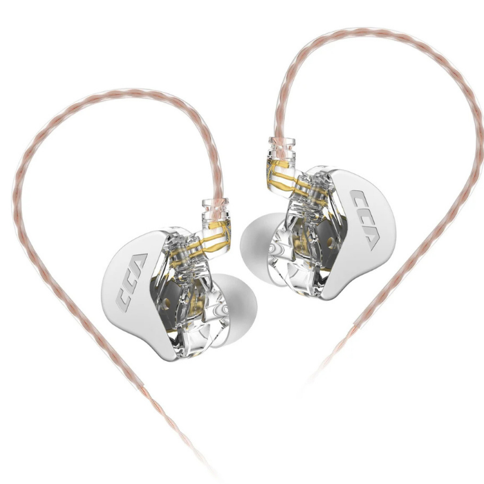 CCA CRA In-Ear Monitors (no mic) | Dynamic Driver IEMs | Hi-Fi Earphones | Detachable Cable | Professional Audio | Audiophile Earbuds | Studio Monitor Headphones