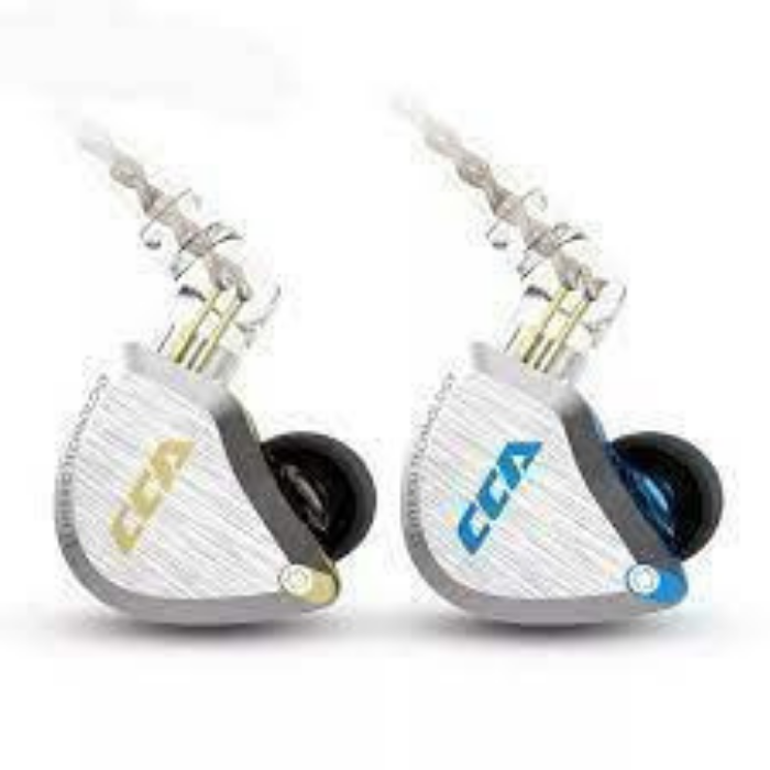 CCA C12 In-Ear Monitors (no mic) | Hybrid Driver IEMs | Hi-Fi Earphones | Detachable Cable | Professional Audio | Audiophile Earbuds | Studio Monitor Headphones