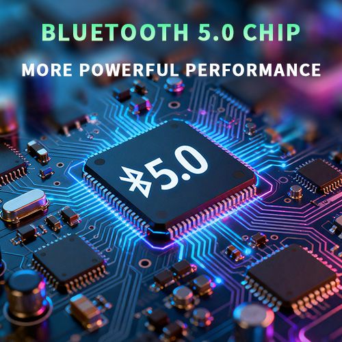 YooType GTS1638 Portable Wireless Bluetooth Speaker With Microphone FM Radio TWS USB Playback TF Card Sound Box Colorful Lights 500mAh 360 Surround Sound High-quality Black