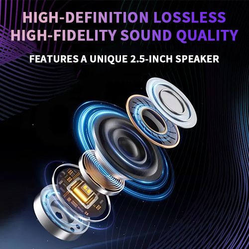 YooType GTS1731 Portable Bluetooth Wireless Speaker with FM Radio Colorful Lights USB TF Card Sound Box Surround Loudspeaker Subwoofer Wireless Speakers bluetooth speaker portable