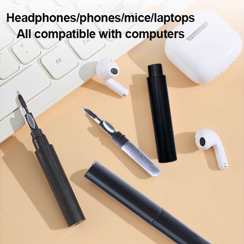 YooType Gen3 Earbuds Cleaning Pen Tools for Earpods Wireless Earphones Cleaner Kit Cleaning Brush Pen for Airpods Android Laptop Airbuds